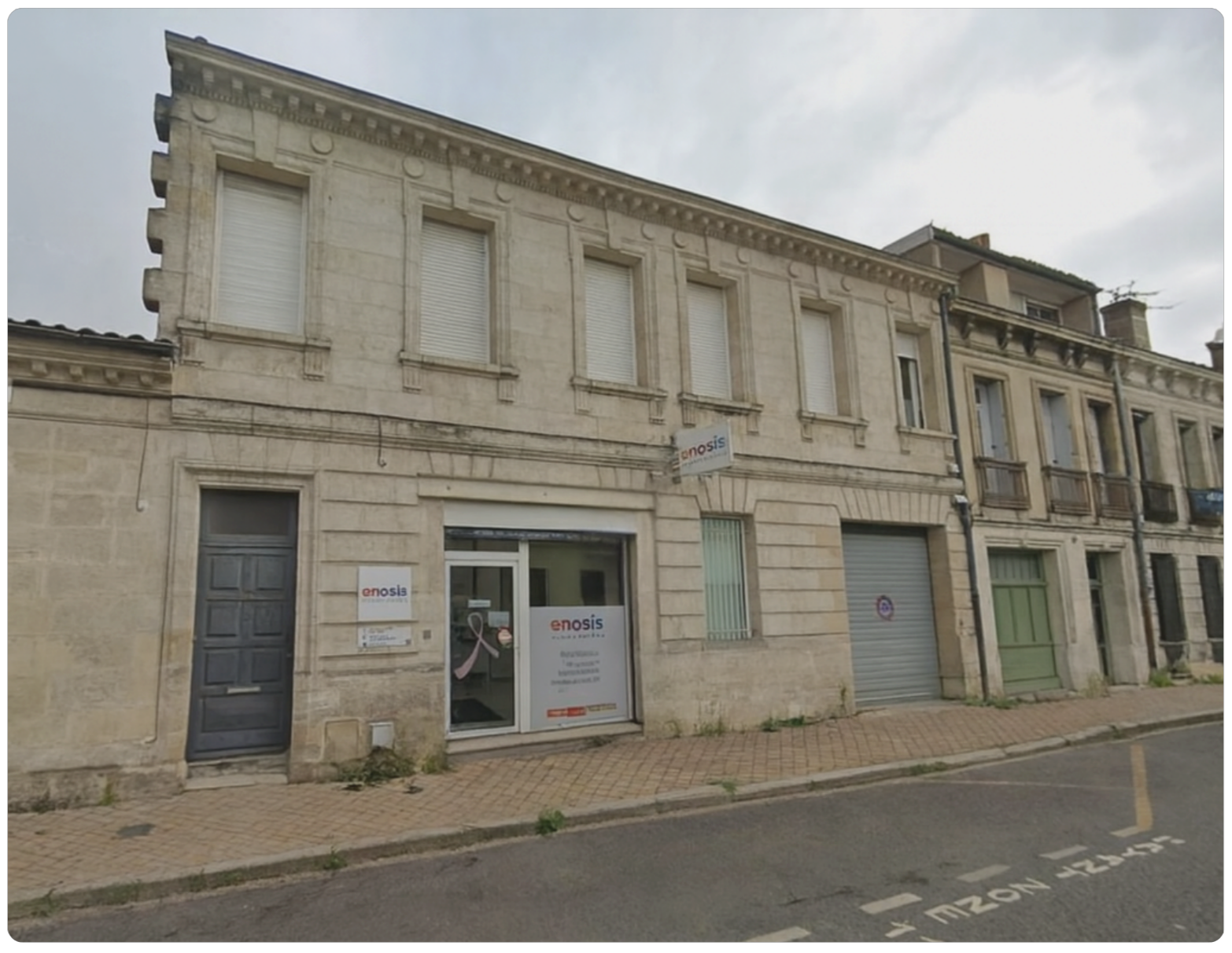 Façade Imagerie Enosis - Bordeaux Gare